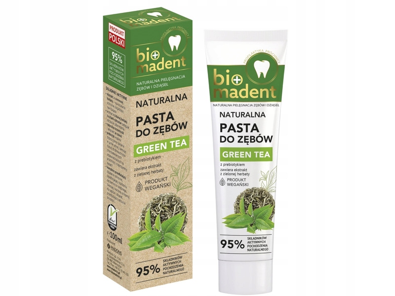

Pasta do zębów Bio Madent Green Tea 100 ml