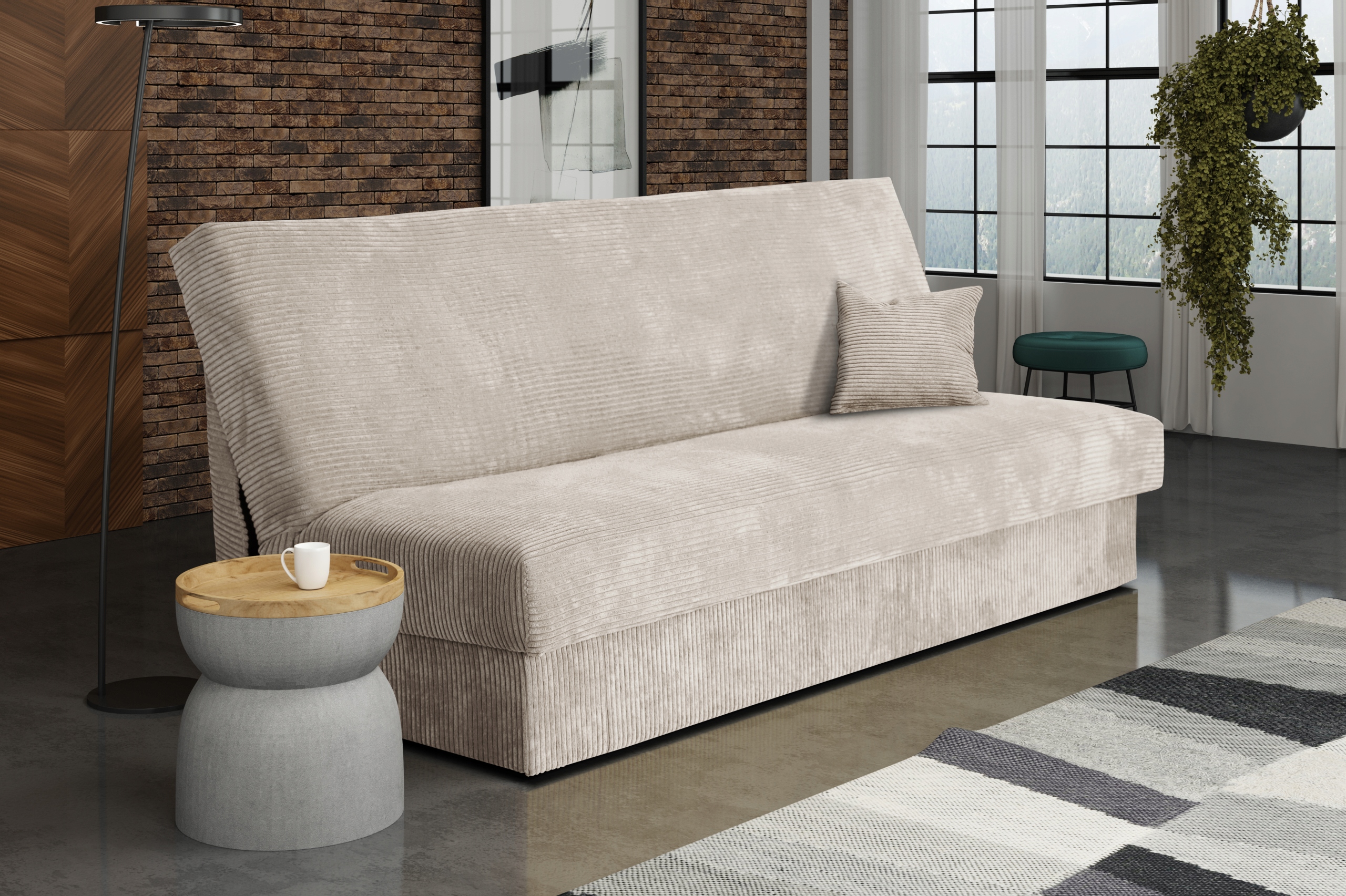wersalka LUIZA MINI uniwersalna sofa rozkładana Kod producenta 2001