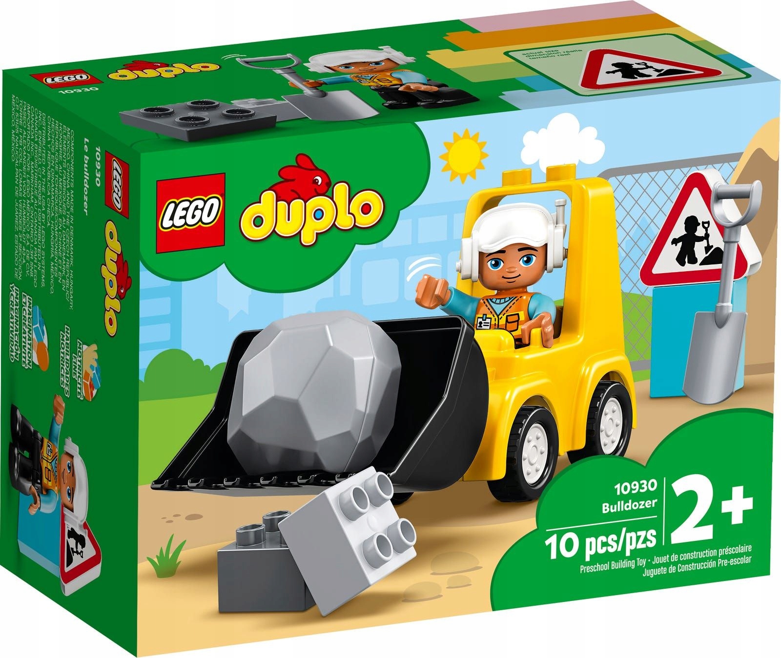 

Lego Duplo Buldożer 10930 Maszyny Budowlane Klocki