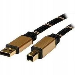 ROLINE GOLD Kabel USB 2.0 A-B, 4,5m