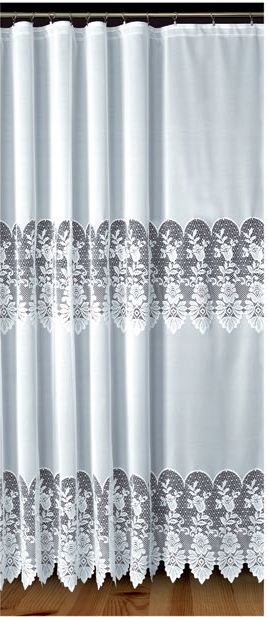 Mg Záclona 1061 bílá 290x250 hotová s páskou K