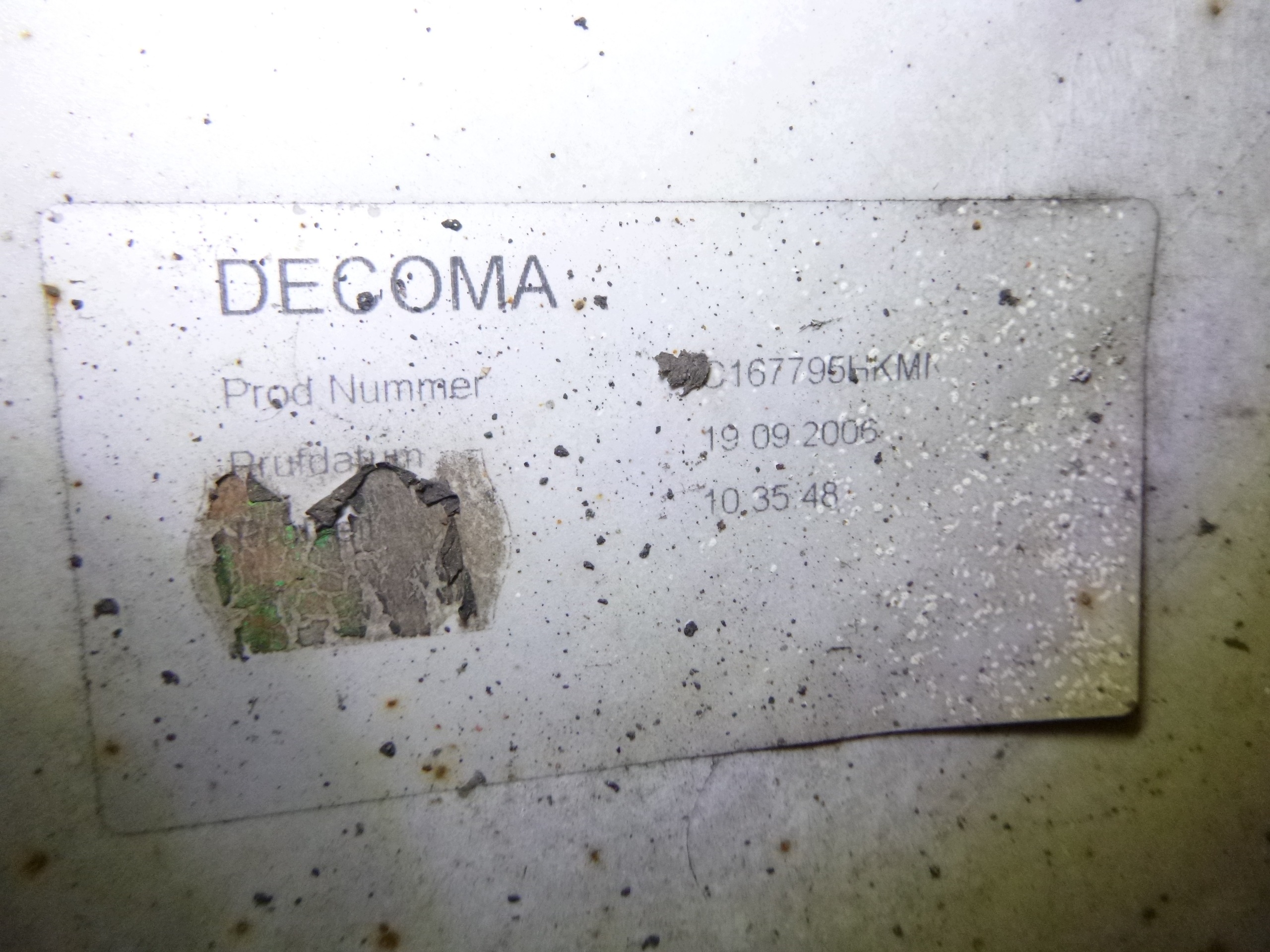 bumper rear part Opel Vectra C FL kombi 05-08 PDC