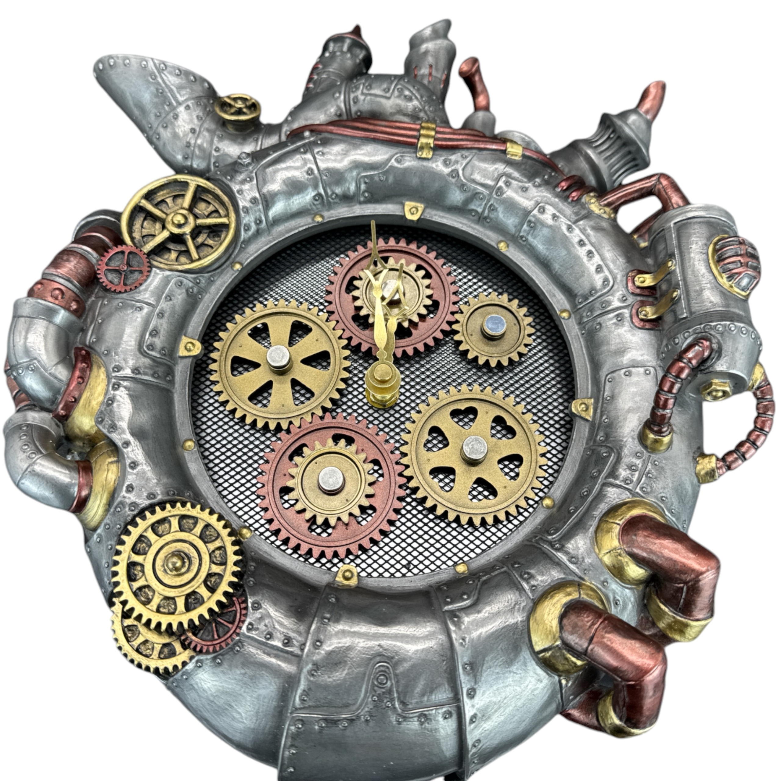 soška Stemapunk Závesná Strieborná Hodinka Veronese WU77199V8 darček