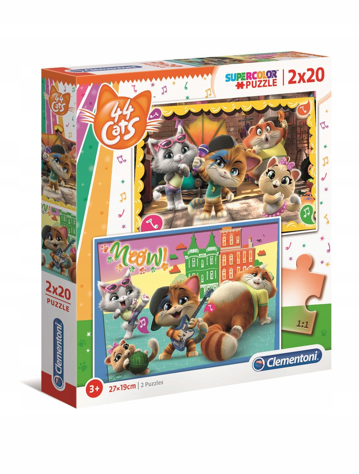 

Puzzle 2x20el 44 Koty k-24758
