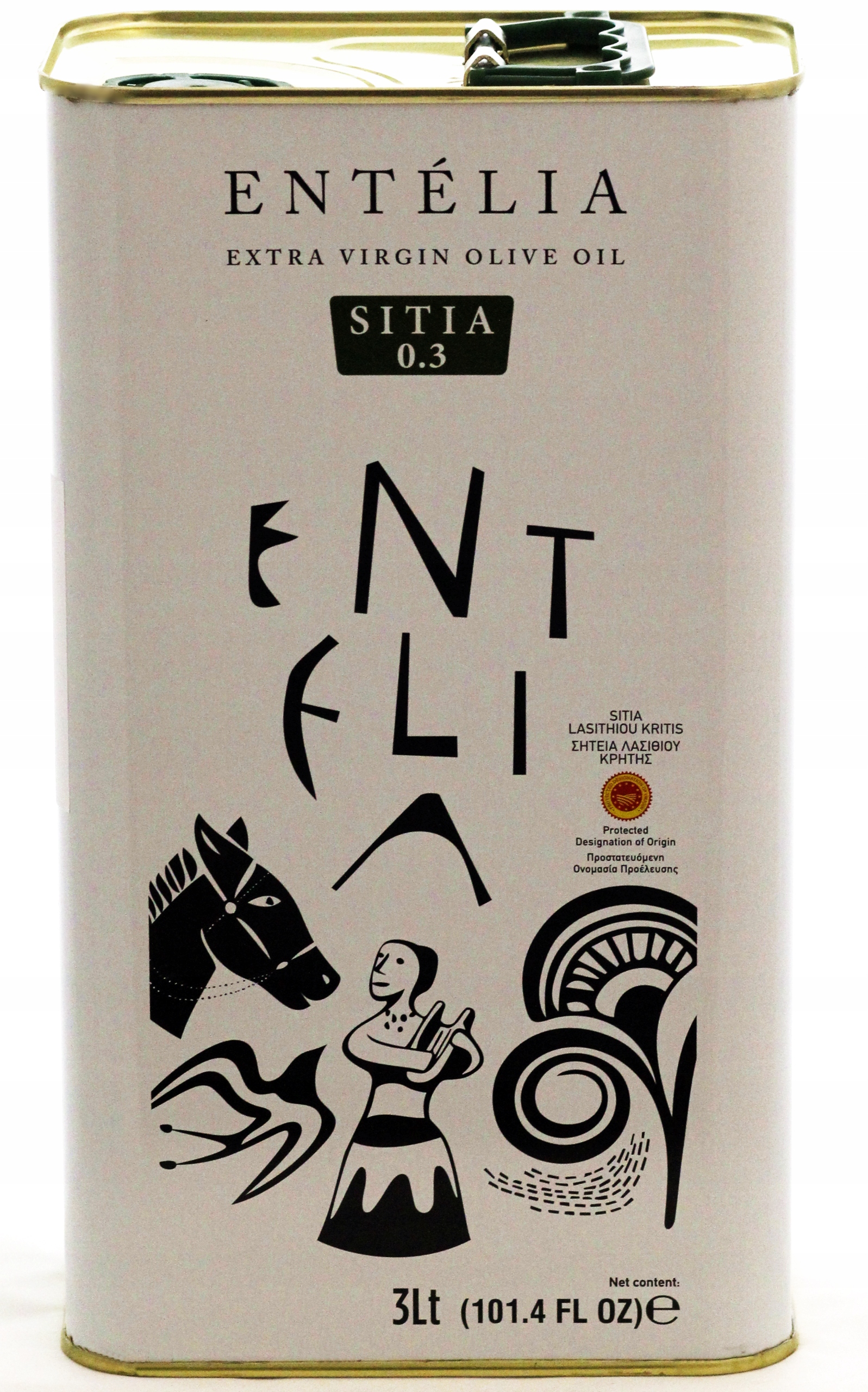 P.d.o. Sitia 0.3 oliwa z oliwek extra virgin 3L