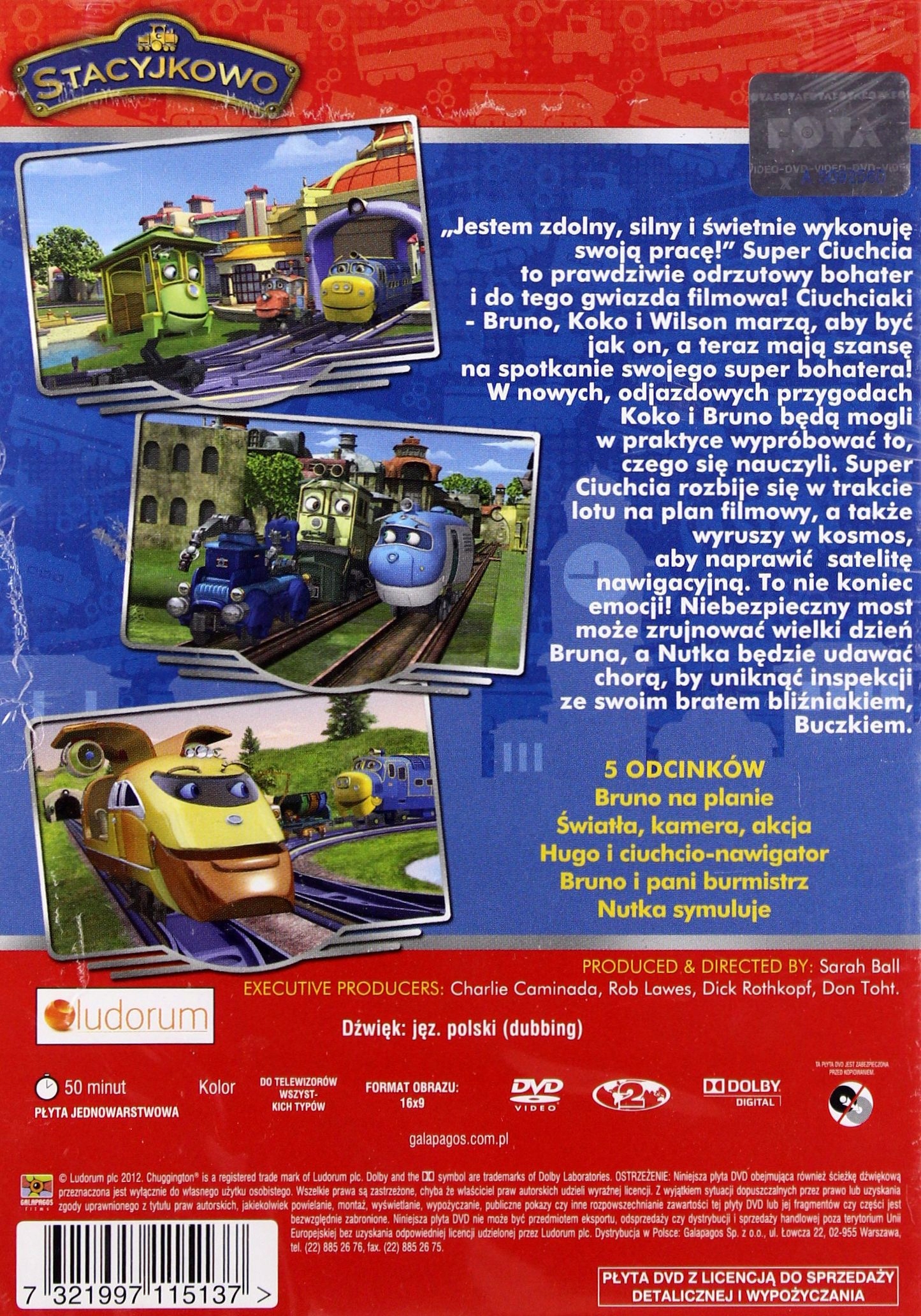 STACYJKOWO: CIUCH-CIUCH KOŁA W RUCH (DVD) Gatunek dla dzieci