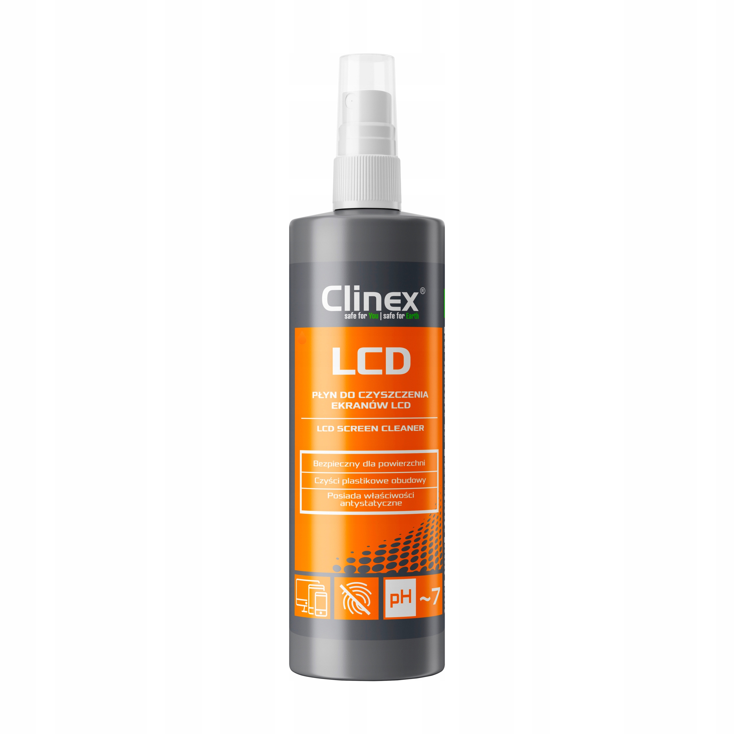 

Clinex LCD Preparat do czyszczenia ekranów 200 ml
