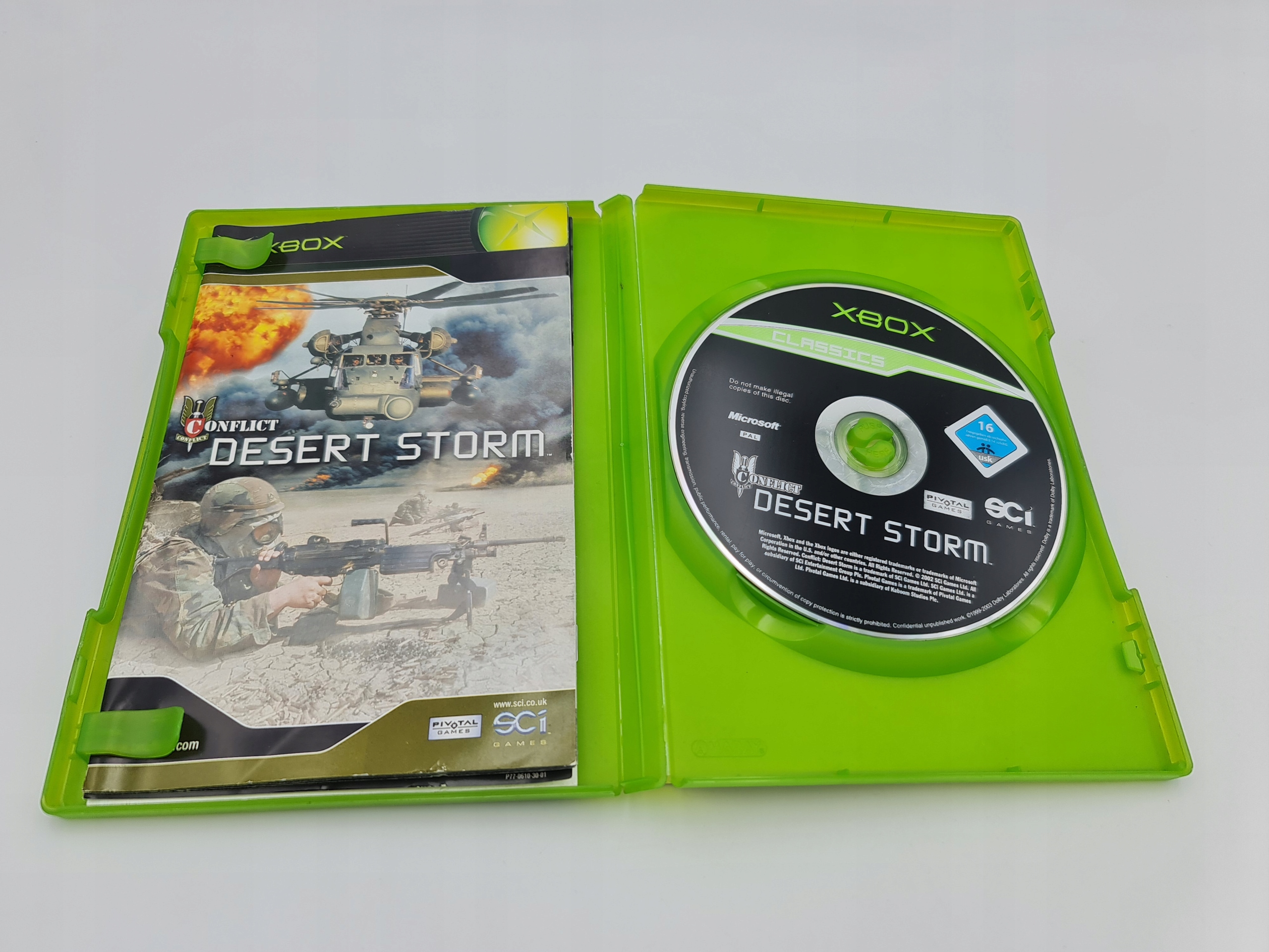 XBOX CONFLICT DESERT STORM Tematyka gry akcji