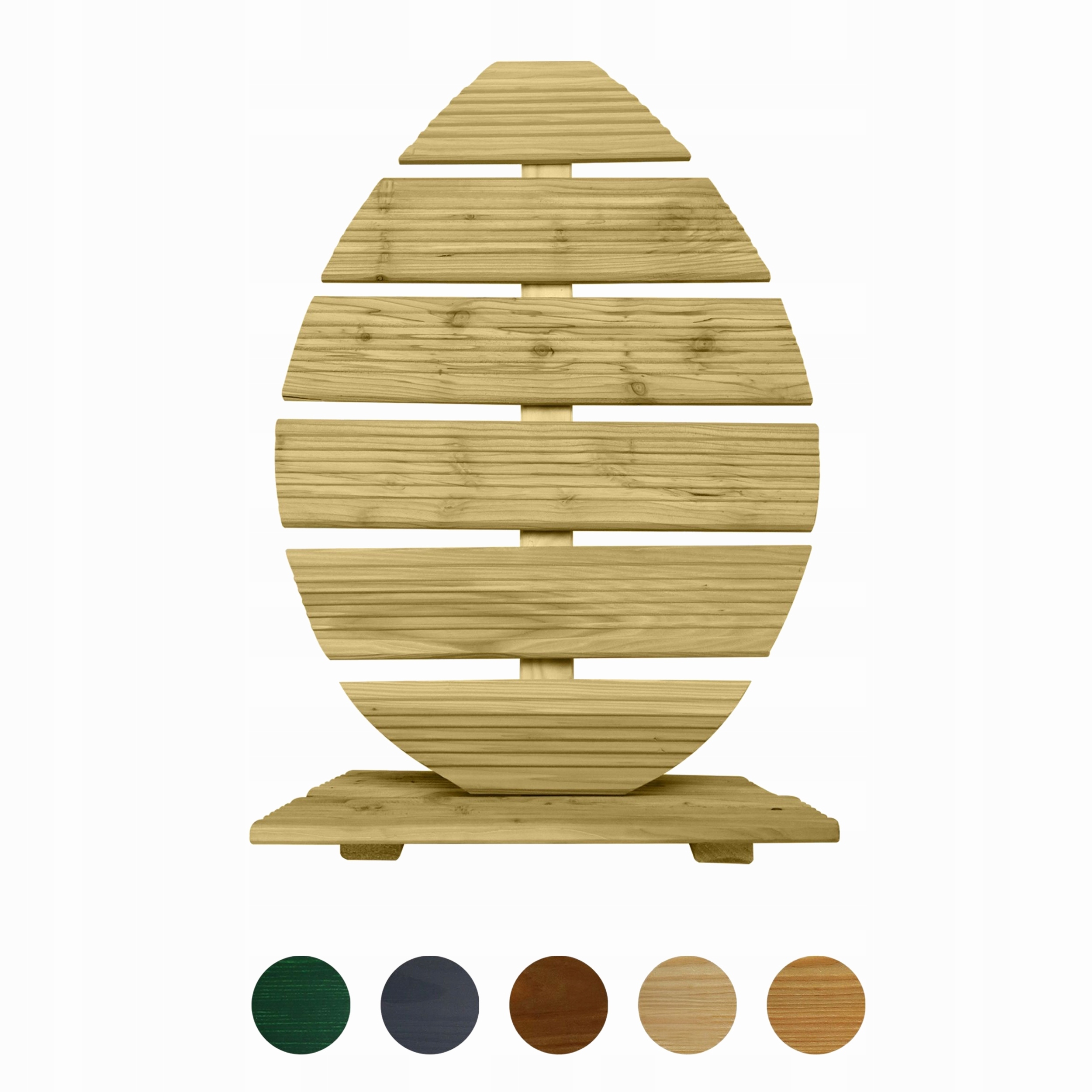 Floranica Velikonoční dekorace ze dřeva vajíčko 70 cm Neimpregnované