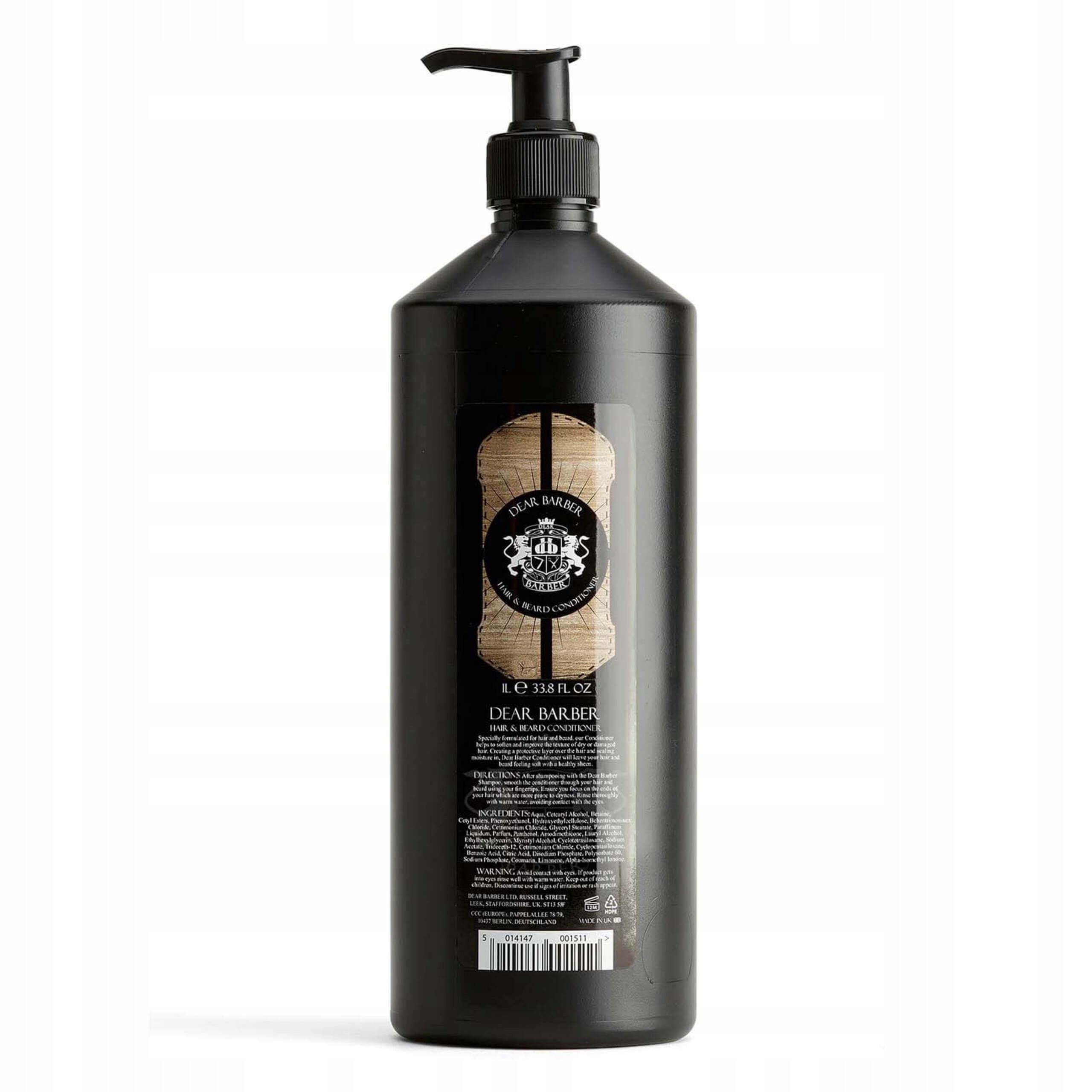 Dear Barber Kondicionér na vlasy a vousy 1000 ml
