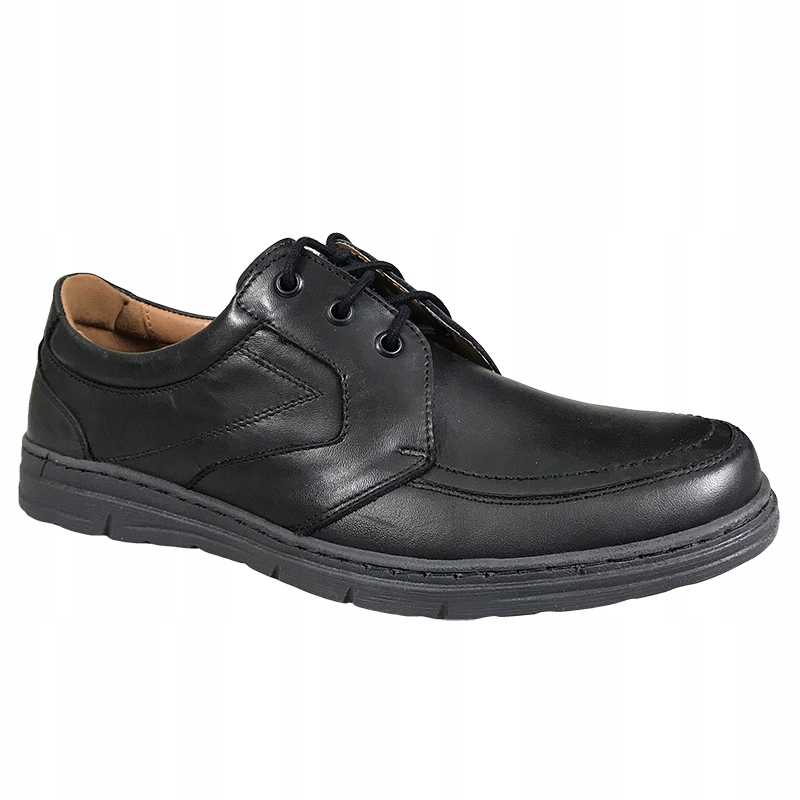 Półbuty RYŁKO IA1790 czarny komfort R.42