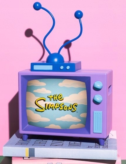 Lampička The Simpsons Led Televizor Usb Nebo Na Baterie, Licence 25 CM