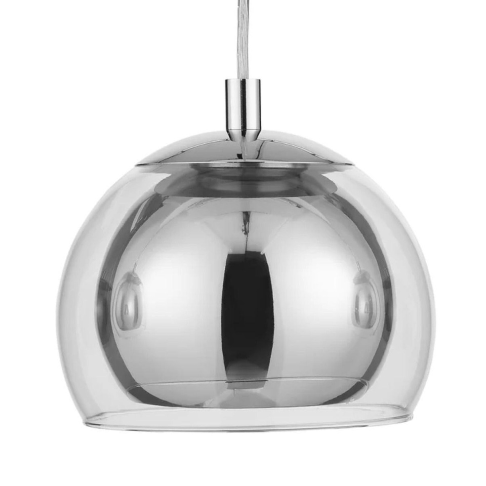 Závesná stropná lampa Barnet leštená chróm