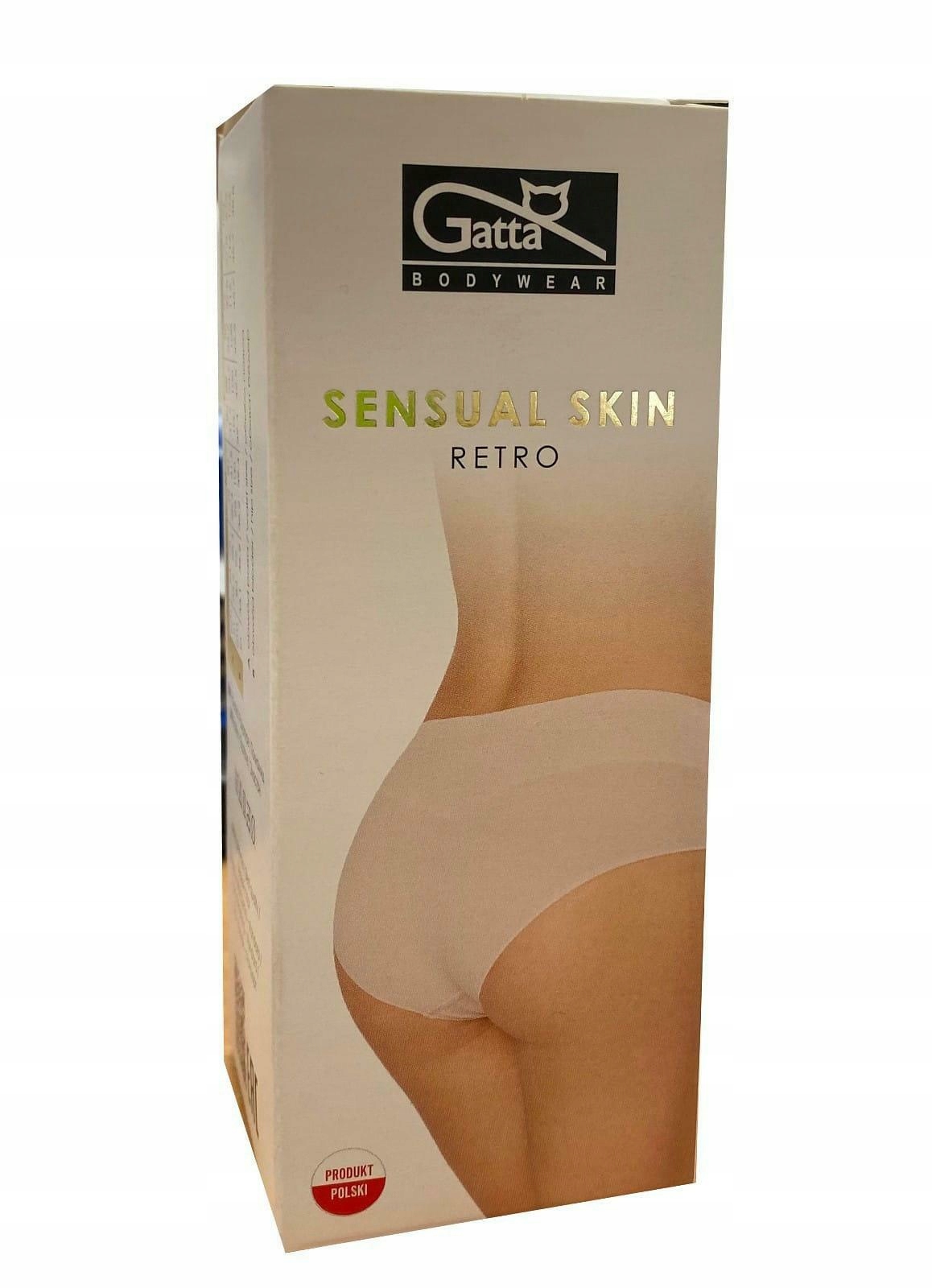 

Gatta Majtki Retro Sensual Skin k.:Black r.:XL