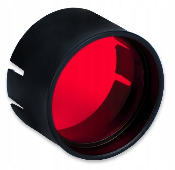 Koloroterapia Bioptron do MedAll Zepter filtr czerwony ⌀5cm