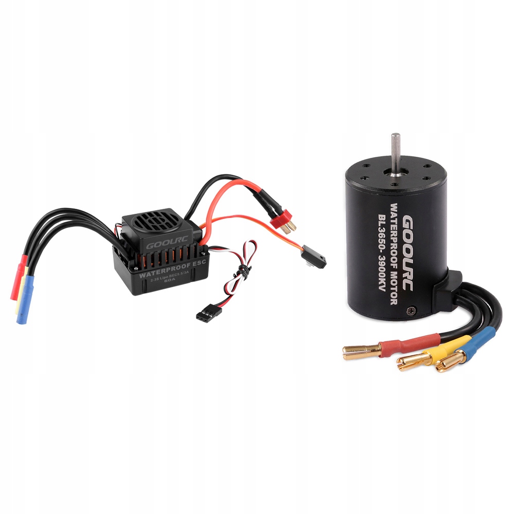 

Silnik BL3650 3900KV 60A wodoodporny Esc