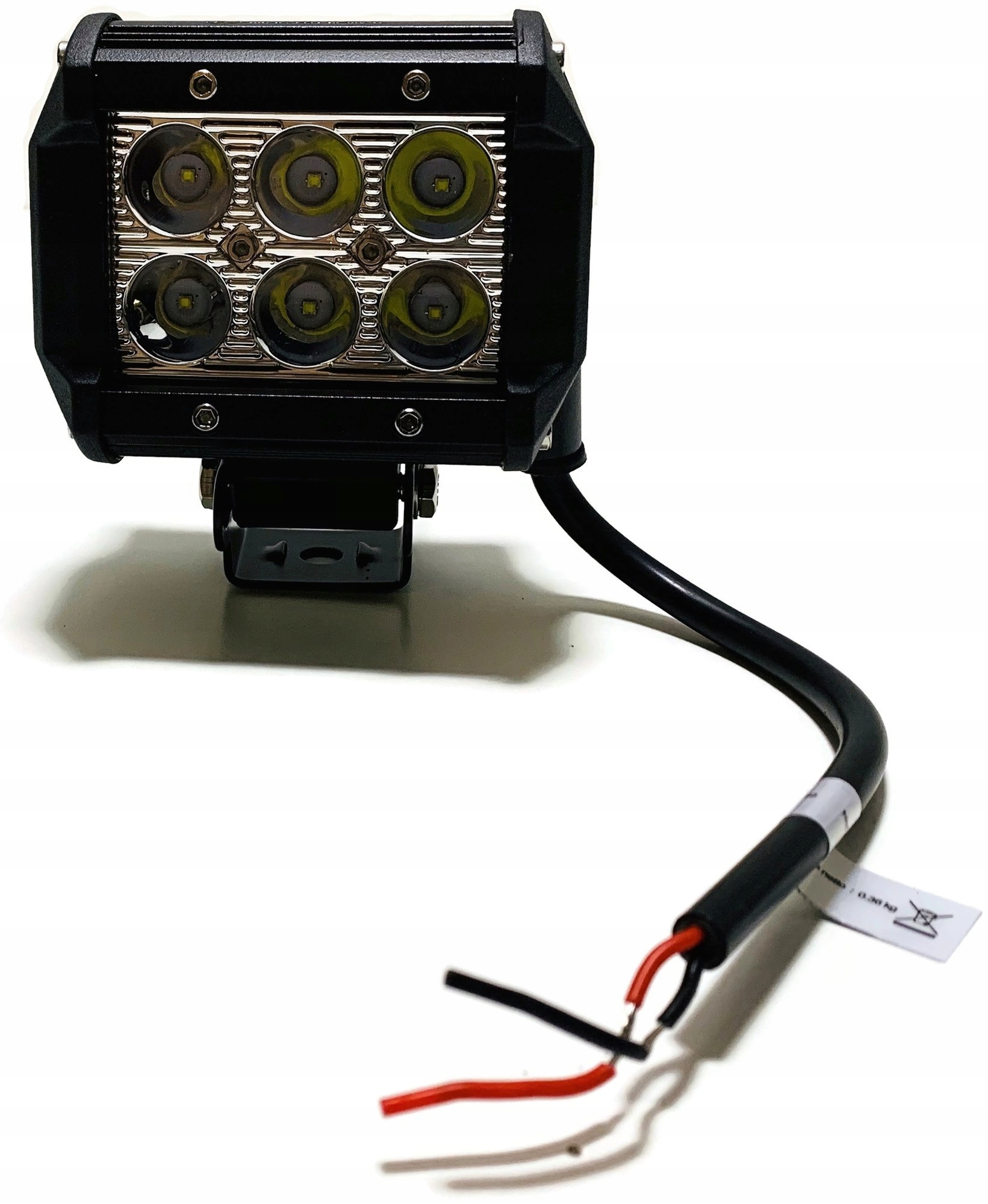 LAMPA DALEKOSIĘŻNA 6 LED CREE HALOGEN OFFROAD 9-32 Moc 18 W