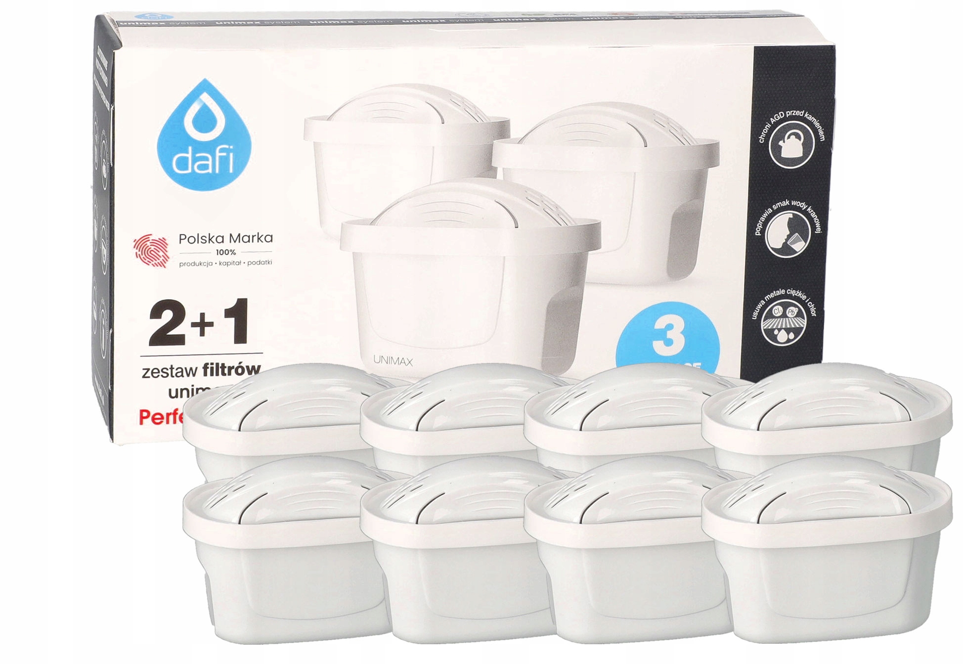 

Filtr Dafi PerfectLine Unimax do Brita Maxtra+ x8