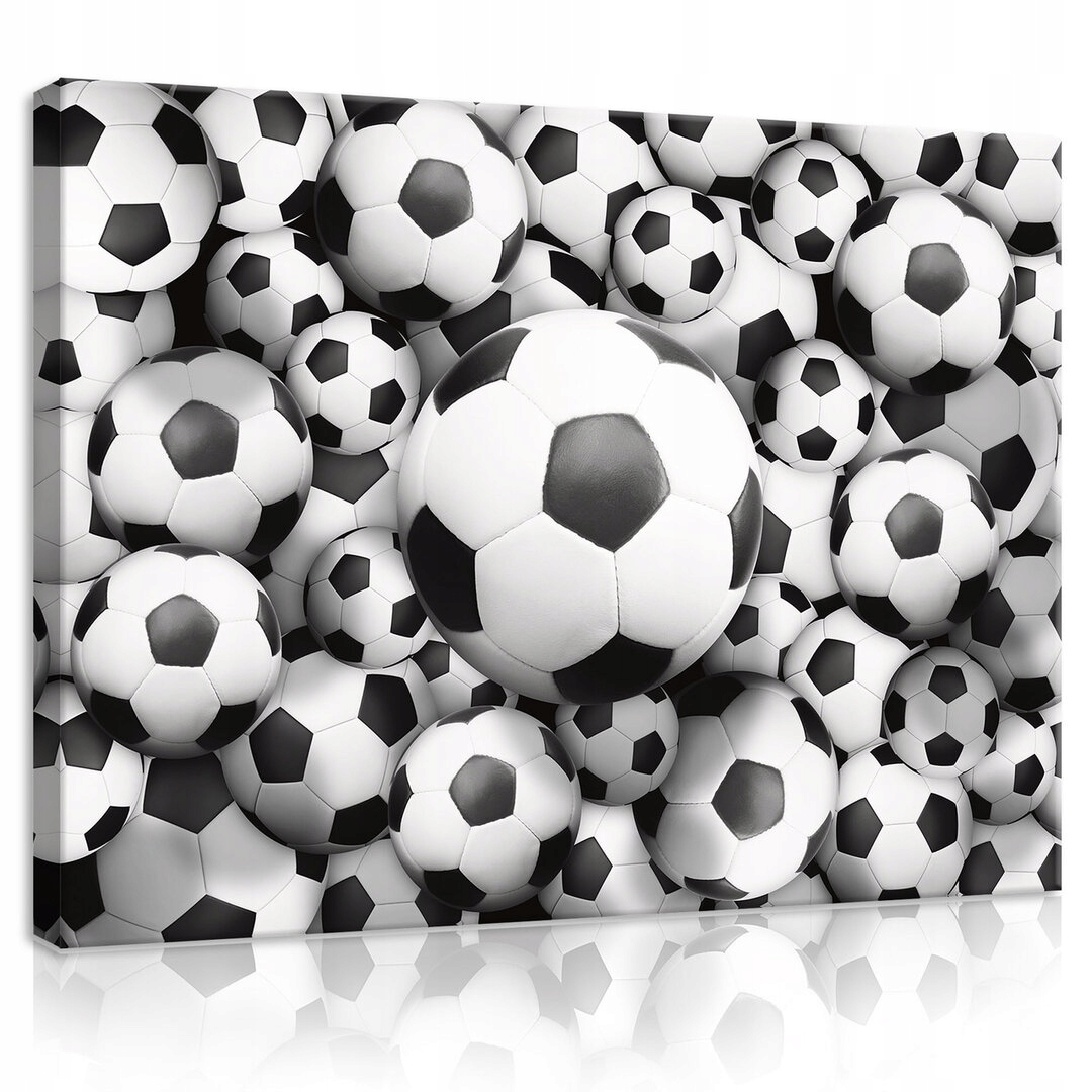 Obraz 80x60 Fotbal sport hra dynamika energie vášeň grafika