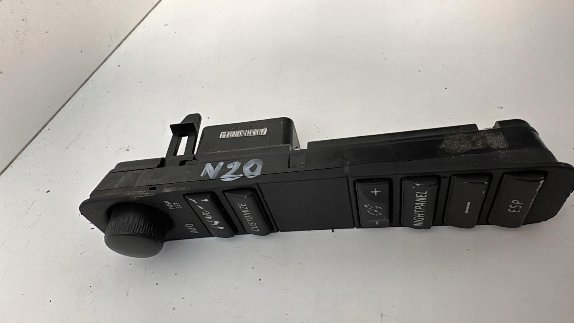 PANEL controls ESP TEMPOMAT SAAB 93 9-3 2002-2007 12792588 NIGHTPANEL
