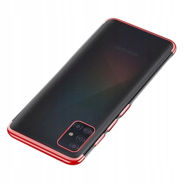 

Żelowe Etui Ultra Cienkie Do Galaxy A51 +szkło