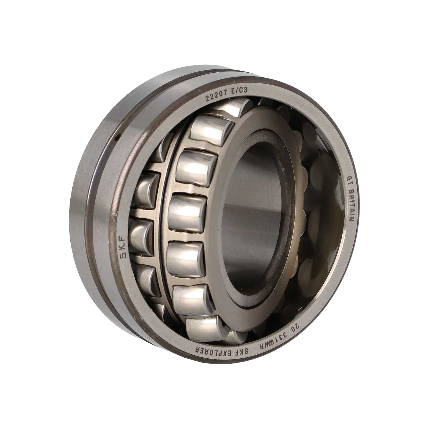 Ložisko 22207 E C3 Skf Dvouřadé Barelové 35x72x23 22207 EC3 Skf