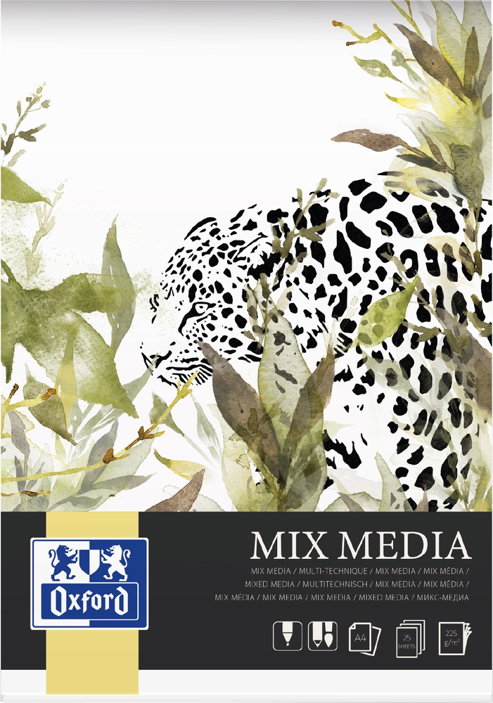 

Blok MIX Media A4/25K Oxford Art 225G 400166123