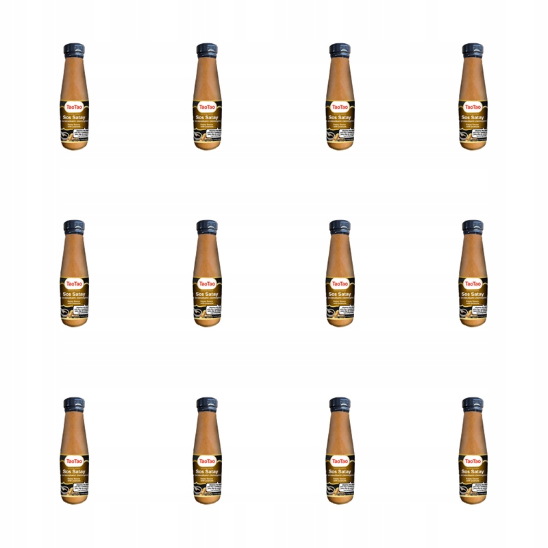 Sos Satay z orzeszkami ziemnymi 200 ml Taotao X12