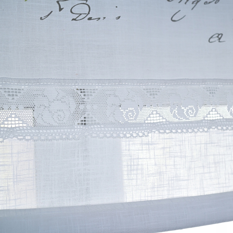 Roleta rzymska prowansalska koronka Shabby Retro Wzór klasyczny