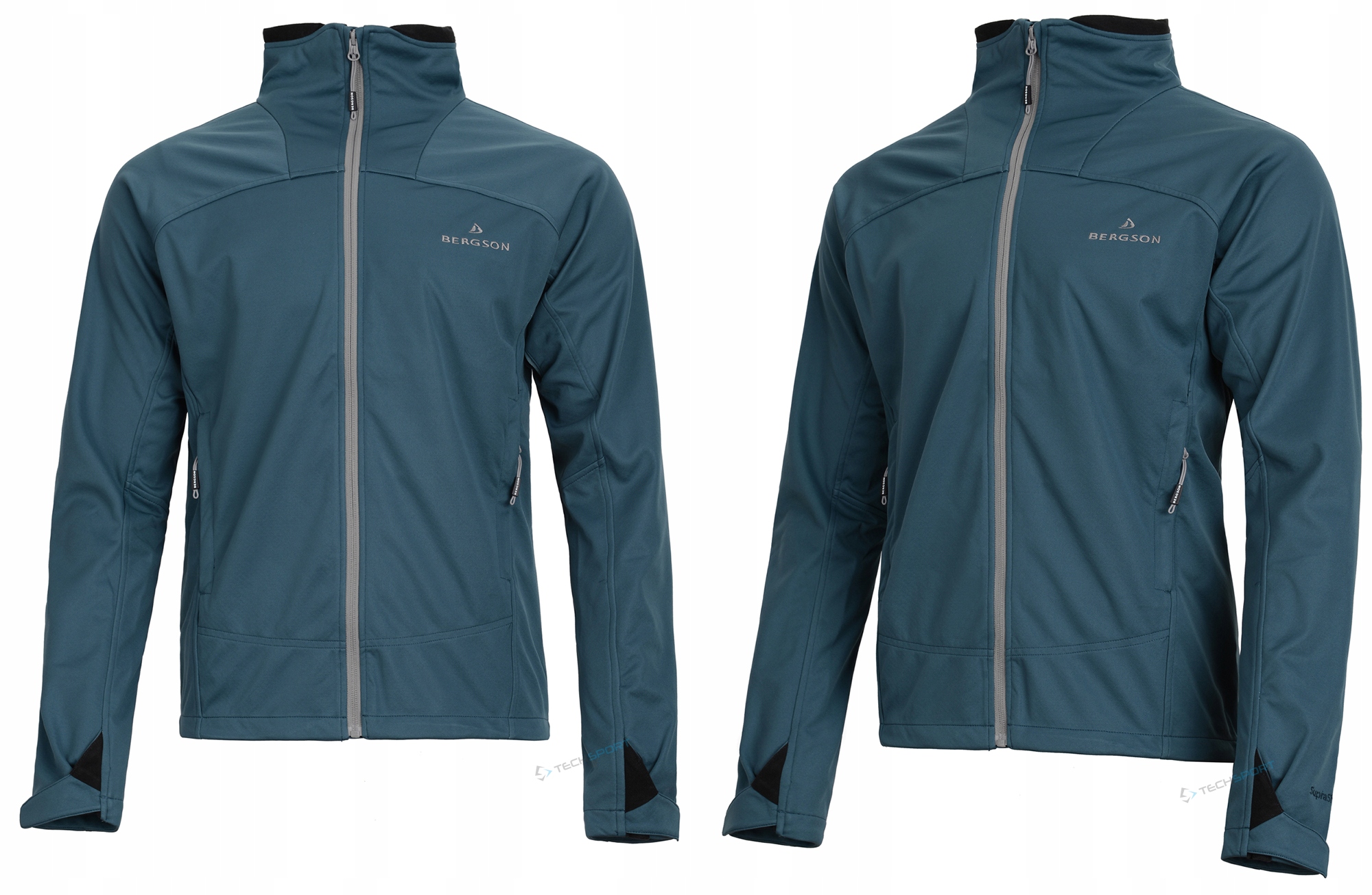 Technická Mikina Mikina Bergson Context vel. XXL Supra-shell 10.000