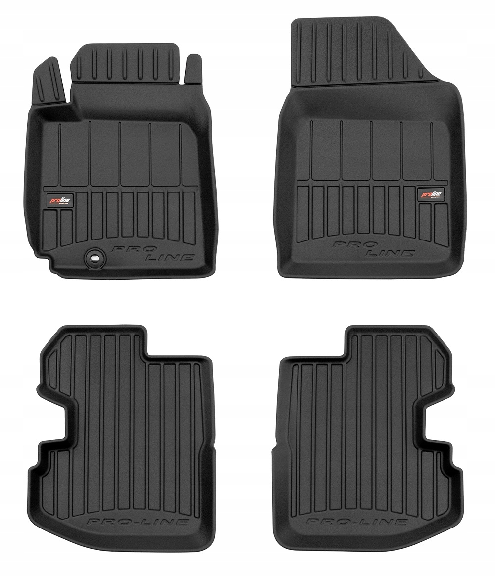 Koberce Gumové Stěrače Toyota Yaris 1 1999-2005 Korytka 3D