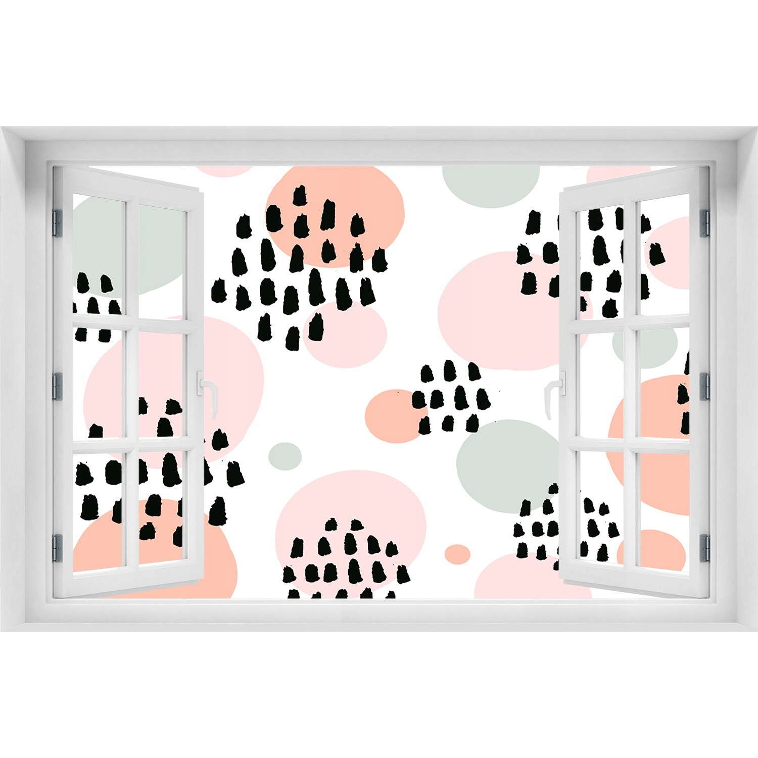 

Fotoobraz Naklejka 3D Okno Abstrakcyjne tło 120x80