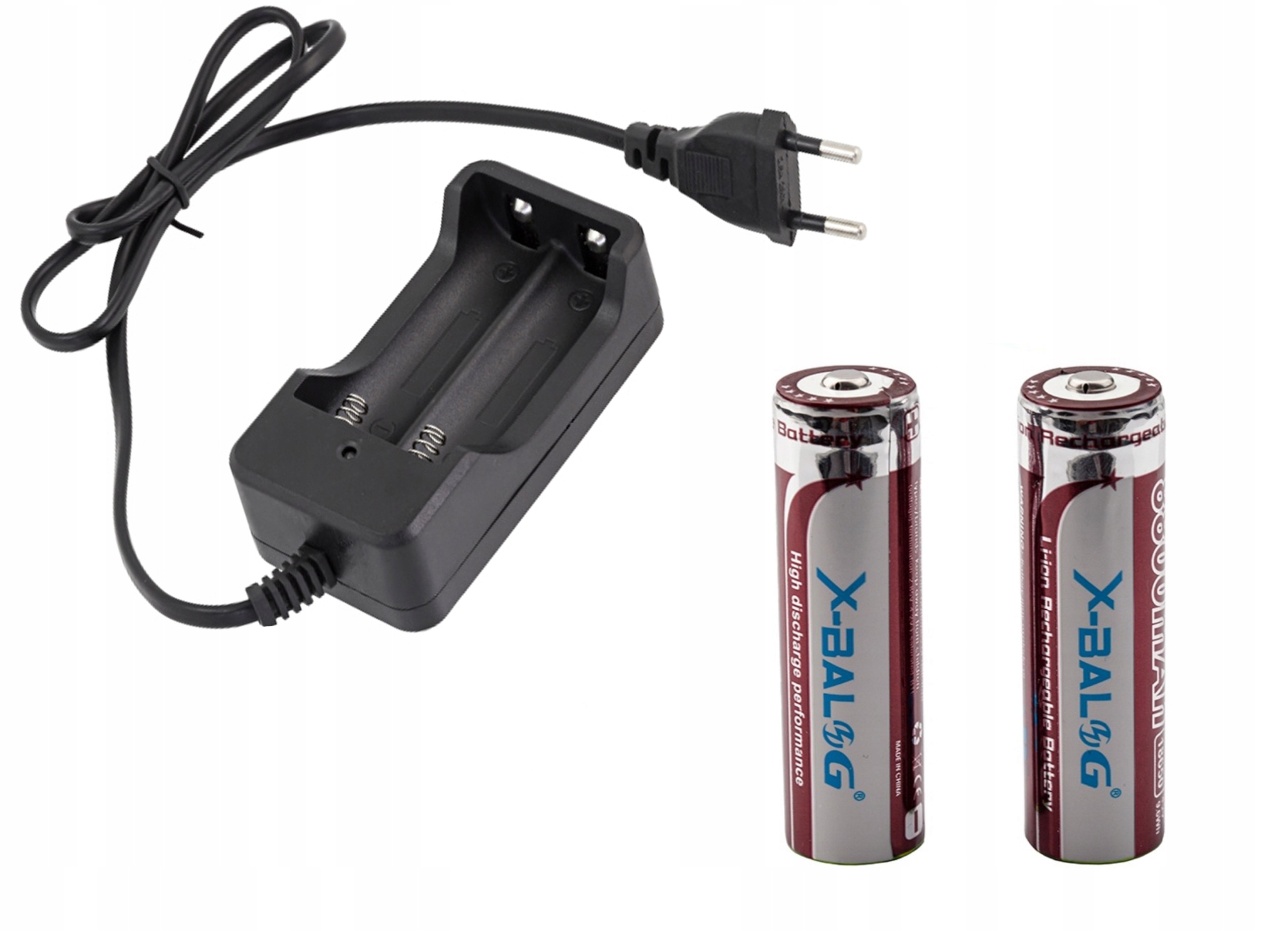 Ładowarka Dwukanałowa 2 Akumulatory Ogniwa 18650 8800mAh 3,7Vmin -4,2Vmax
