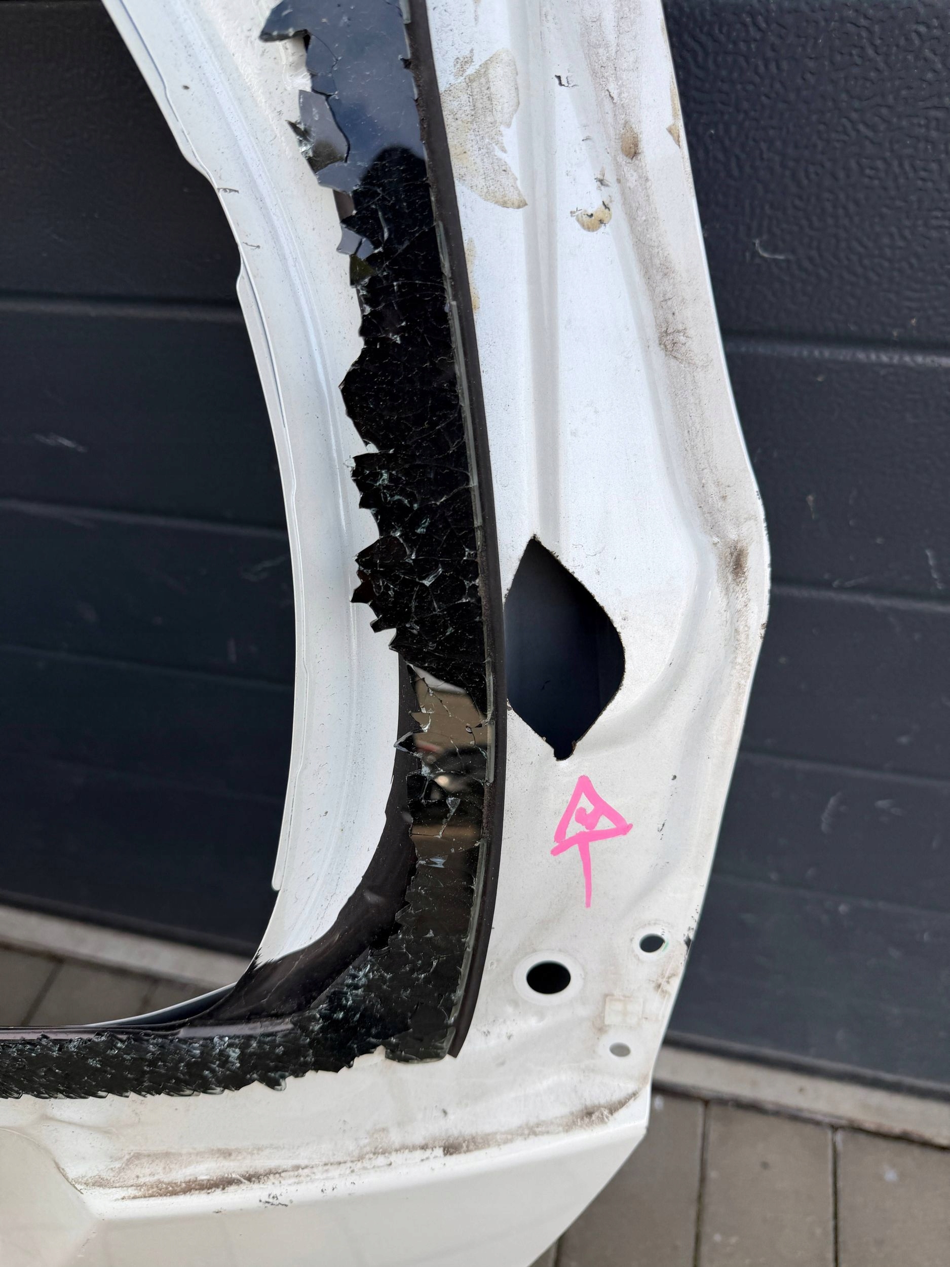 Honda Jazz 3 III 13- boot door rear