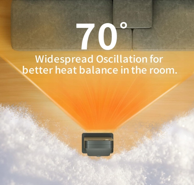 Termowentylator z pilotem 2000 W Model Termowentylator z pilotem