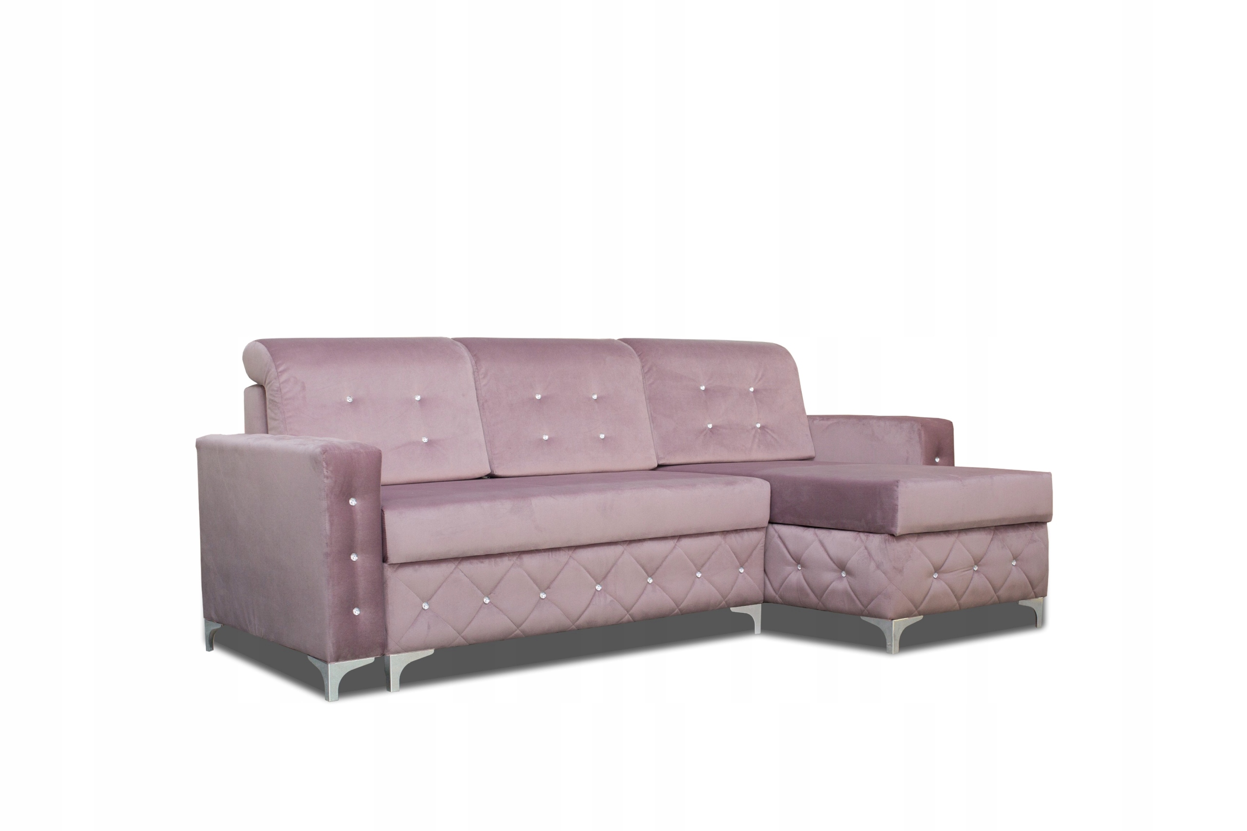 Rohová Sedací Souprava S Glamour Zirkony Monako Do Obývacího Pokoje