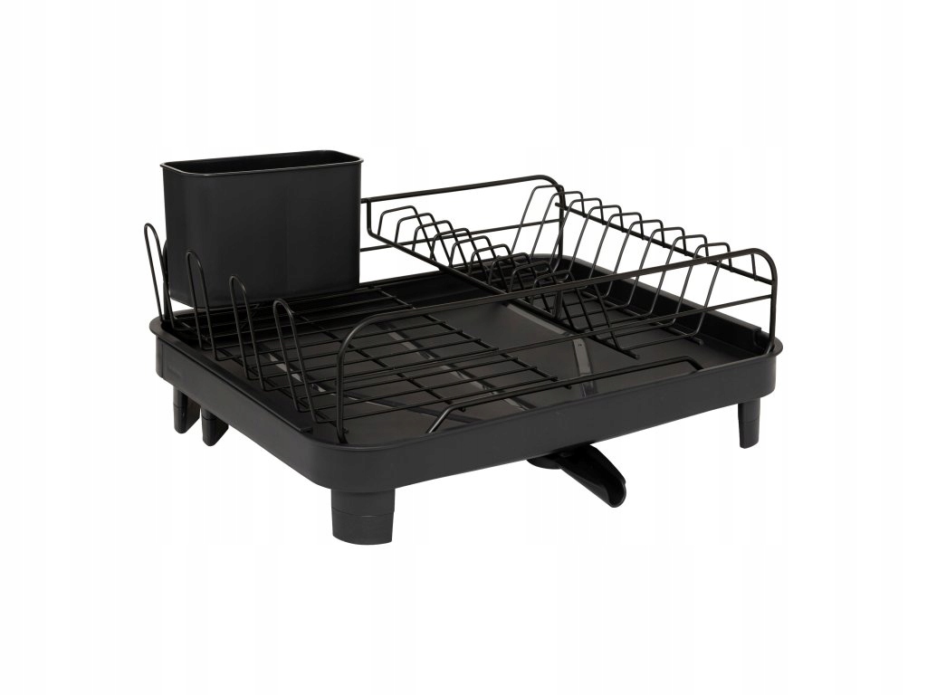 Levně Odkapávač na nádobí Black Edition, 52,5 × 41,2 × 17 cm