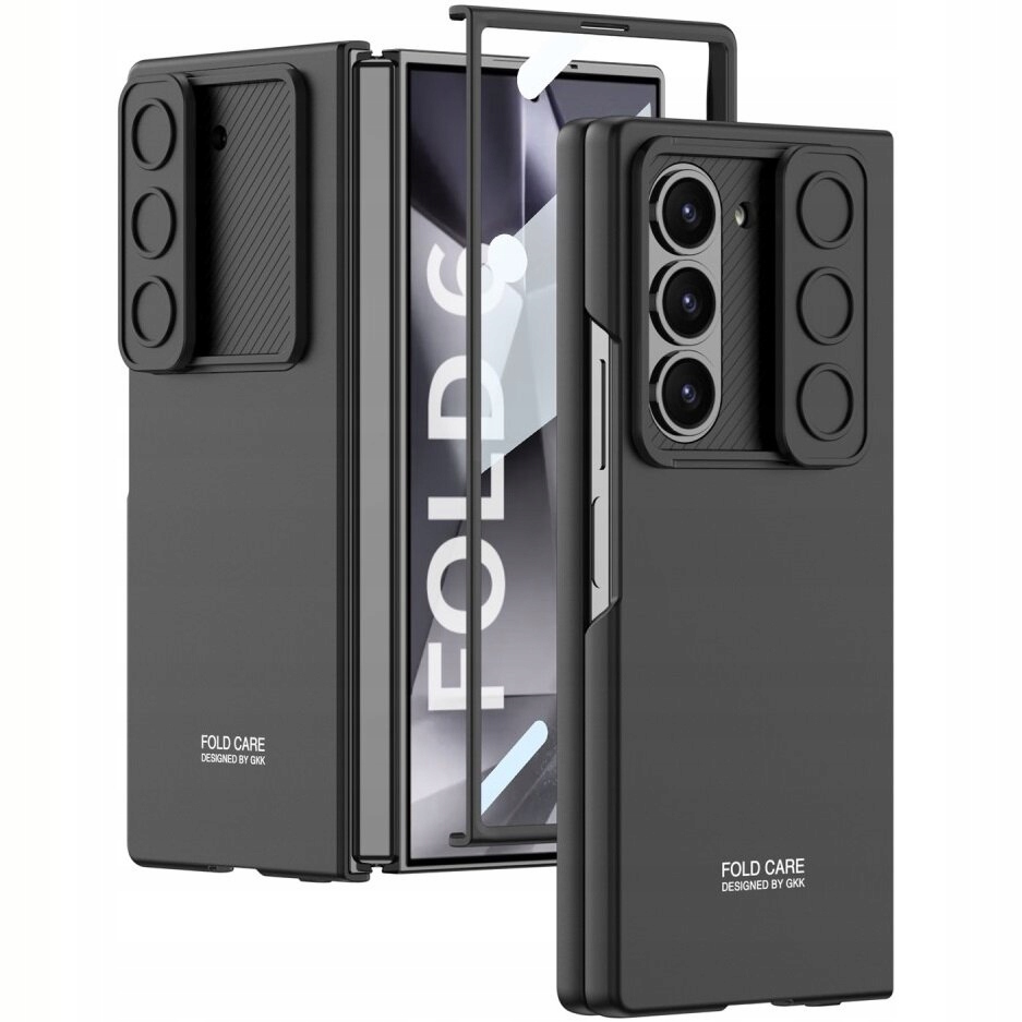 Pouzdro Gkk Hybrid Case pro Galaxy Z Fold 6 5G s ochranou fotoaparátu a pouzdrem