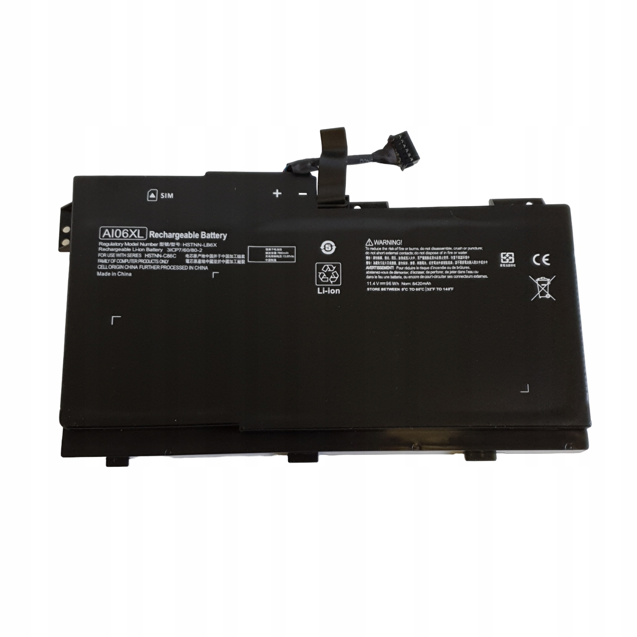 Nová baterie pro Hp Zbook 17 G3 AI06XL