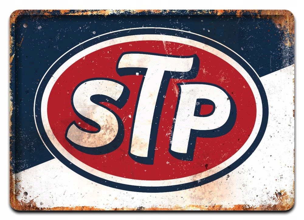 S T P Metalowy Szyld Plakat Vintage Retro #07321