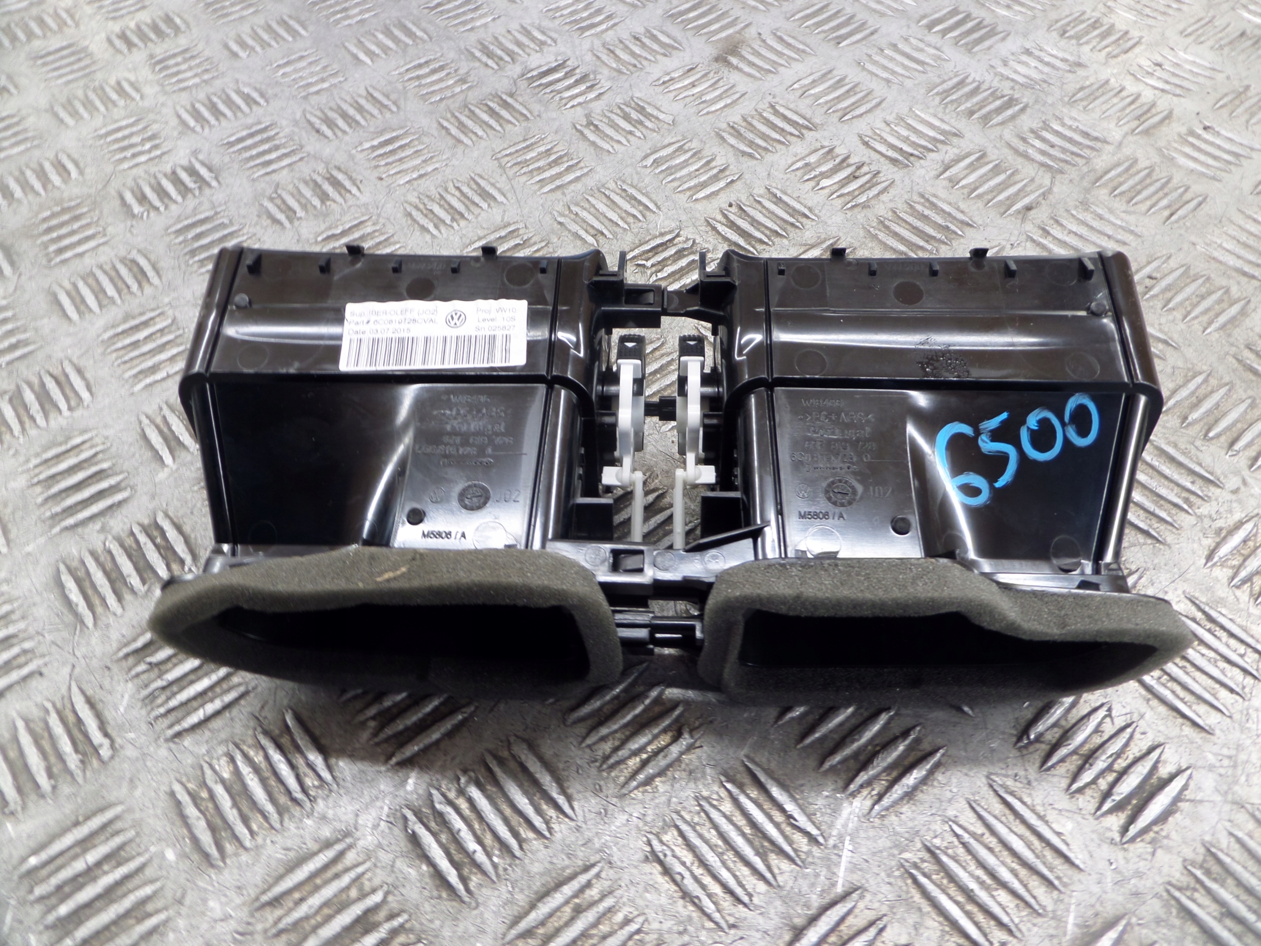 VW POLO 6R 6C Kratki des lüfters 6C0819728