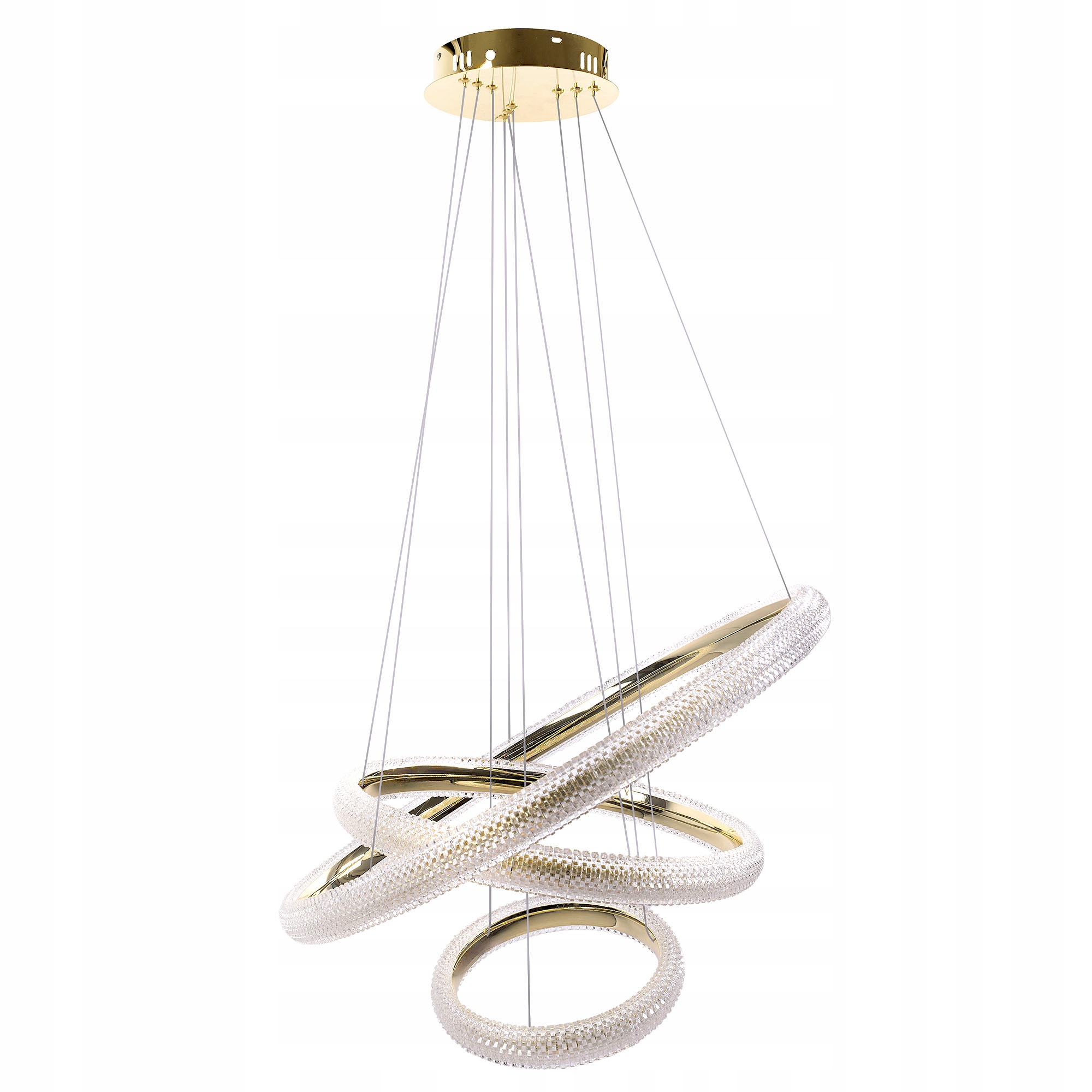 Led Závesná Stropná Lampa LHJ042-CP3 Zlatá