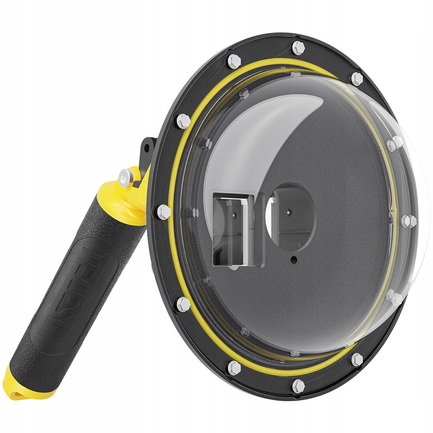 Wodoodporna kopuła do kamer sportowych DJI Action 3 / 4 Telesin Dome Port