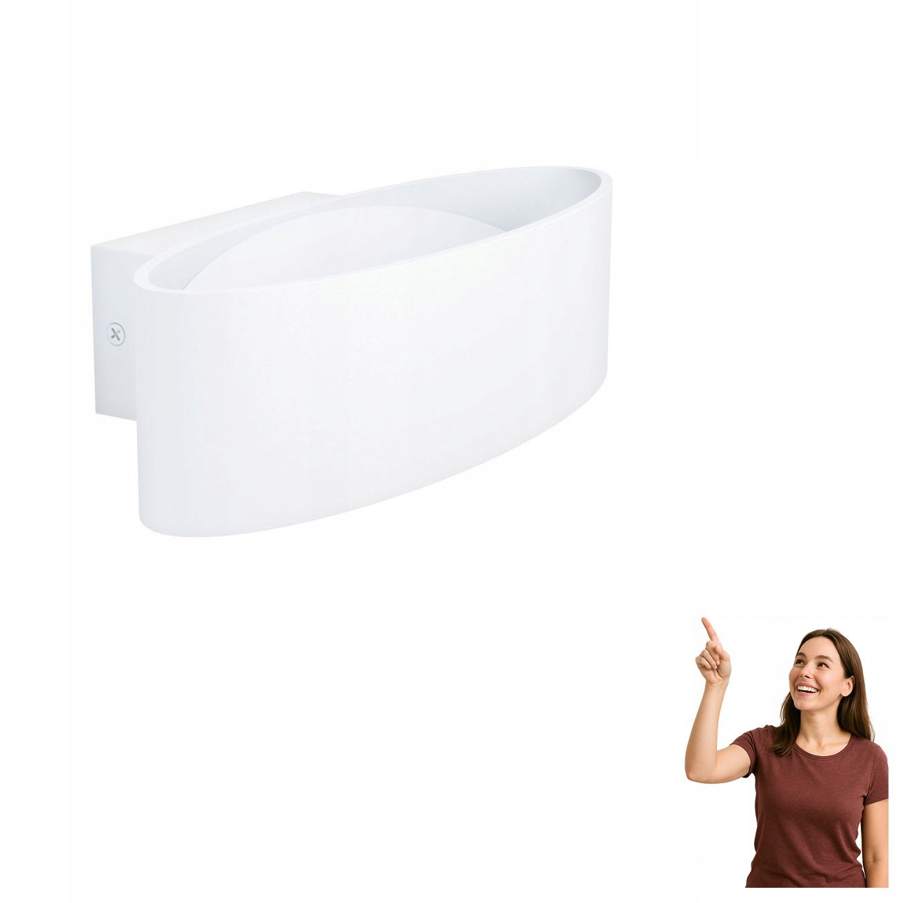 Led nástenná lampa 10W Maccacari 98541 Eglo