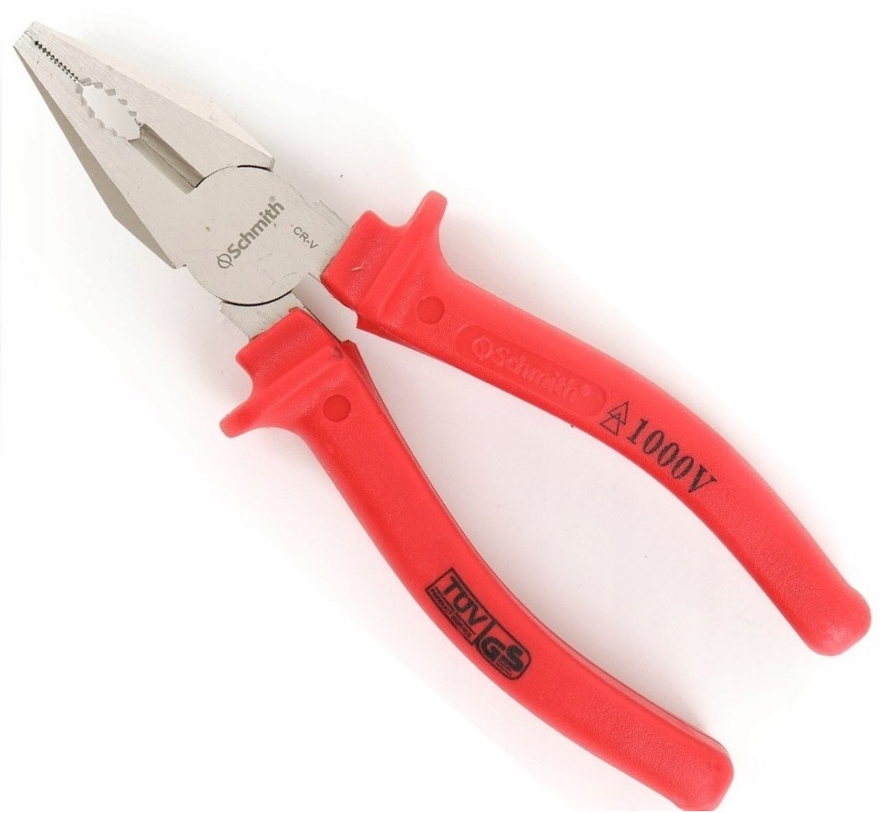 

Szczypce Kombinerki 180mm Izolowane 1000V Schmith