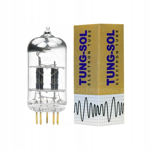 12AX7 ECC83 ECC803 Tung-Sol Gold 1 ks vyvážená rovnováha