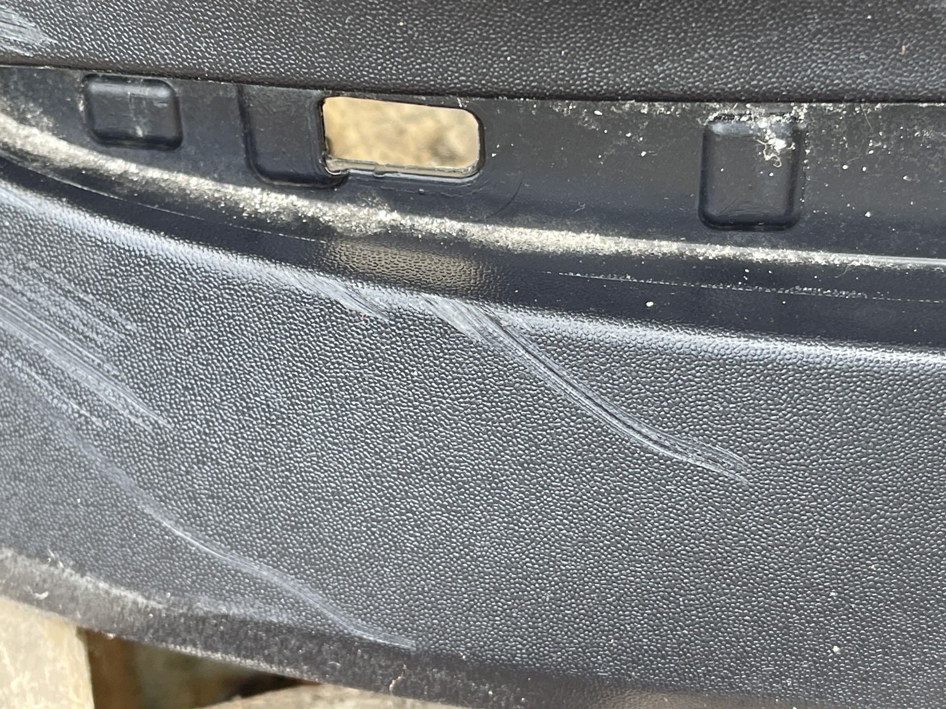 MERCEDES GLE II V167 2019- SPOILER accessories diffuser rear part below PDC A1678856500