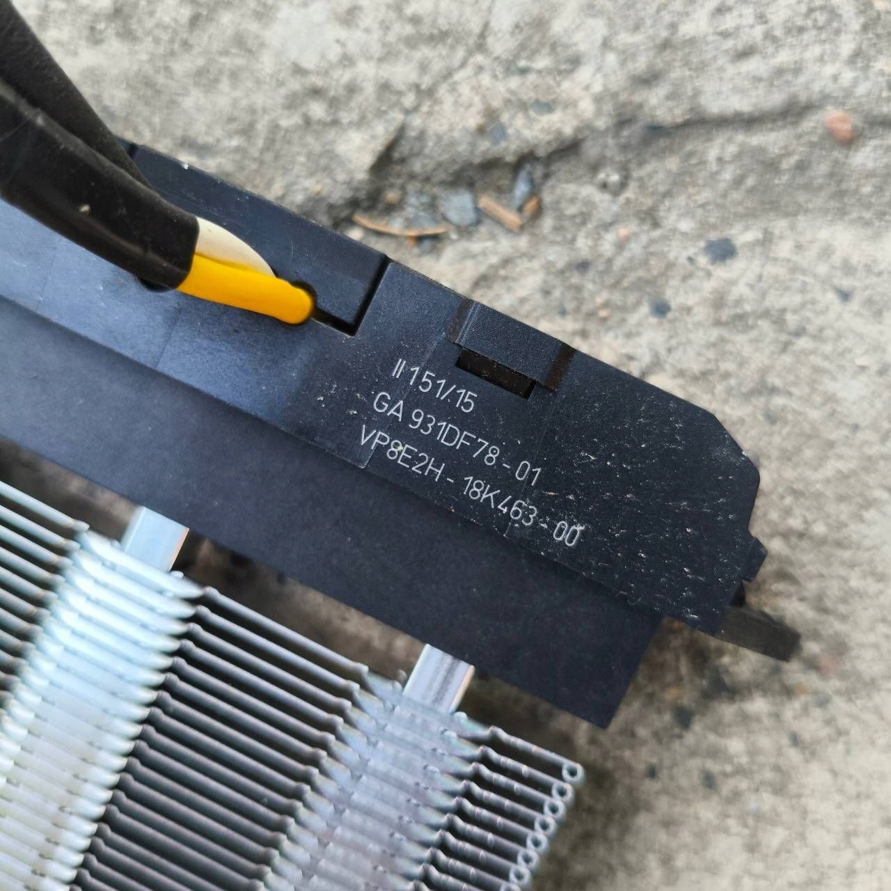 heater electrical Ford Fiesta MK7 LIFT 2015