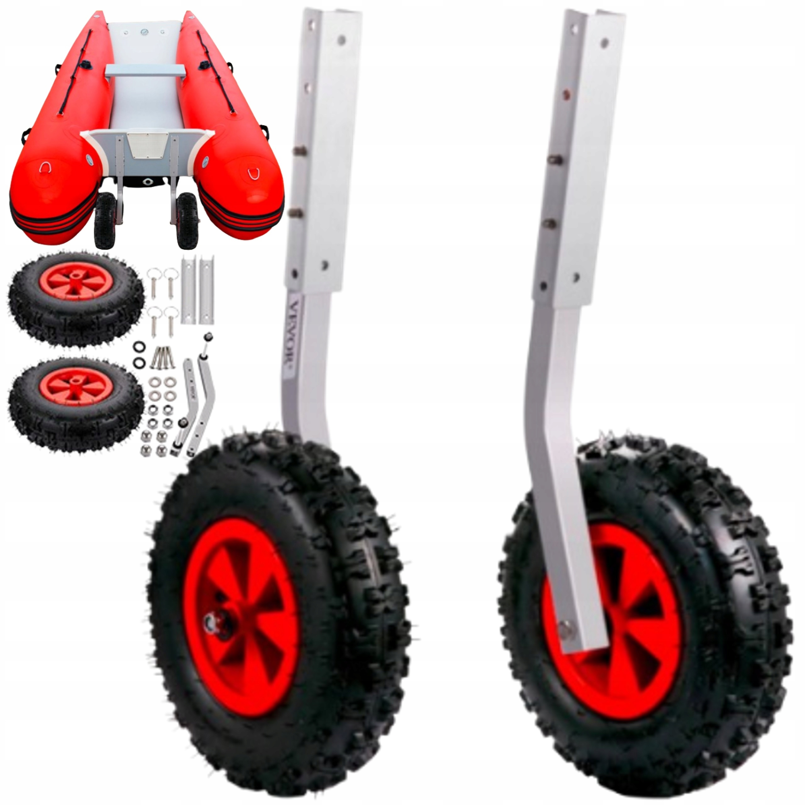 Pavoučí kola Slipová Do Pontonu Třepák 227kg 12palců Pontonová