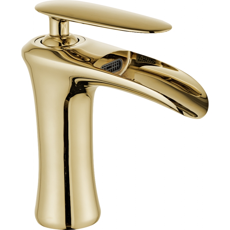 Mexen Lyra umyvadlová baterie, Zlatá